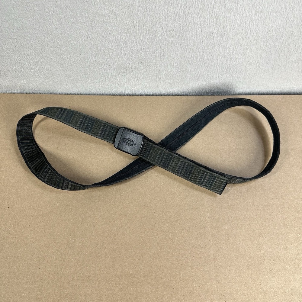 ExOfficio Men's Woven‎ Travel Belt with Hidden Zipper Pocket Men's Size L